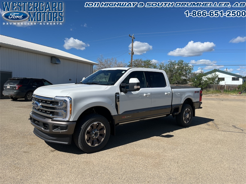Used Crew Cab 2023 Ford F-350 Super Duty KING RANCH White