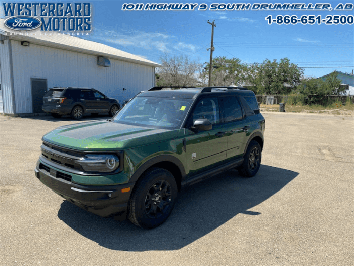 Used SUV 2024 Ford Bronco Sport R9B Eruption Green Metallic