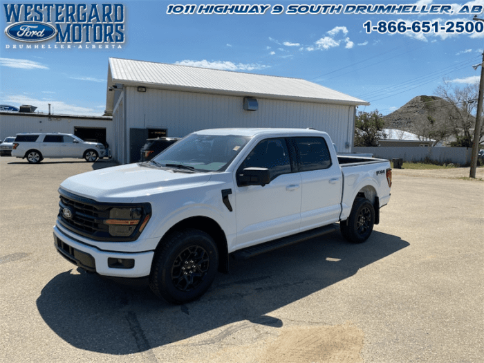 Used Crew Cab 2024 Ford F-150 W3L Oxford White