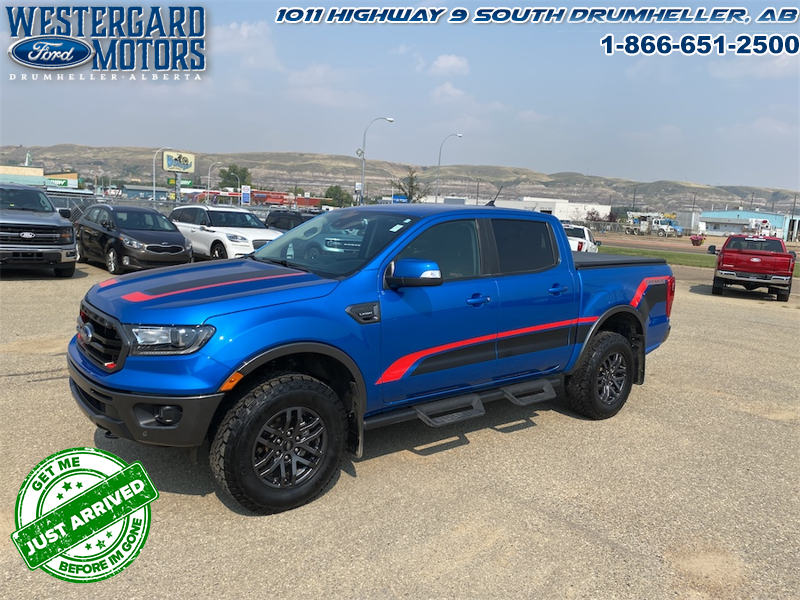 Used Crew Cab 2021 Ford Ranger LARIAT Blue