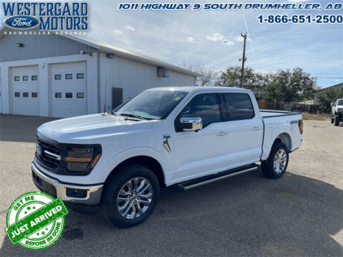 Used Crew Cab 2024 Ford F-150 W3L Agate Black Metallic