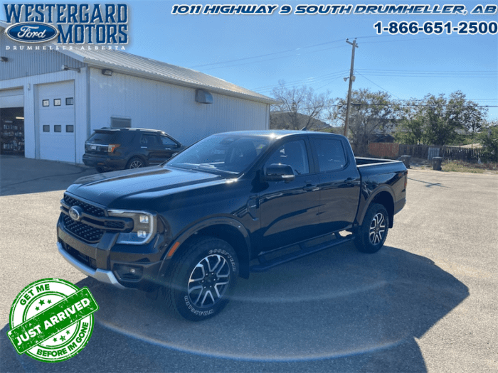 Used Crew Cab 2024 Ford Ranger R4K Shadow Black