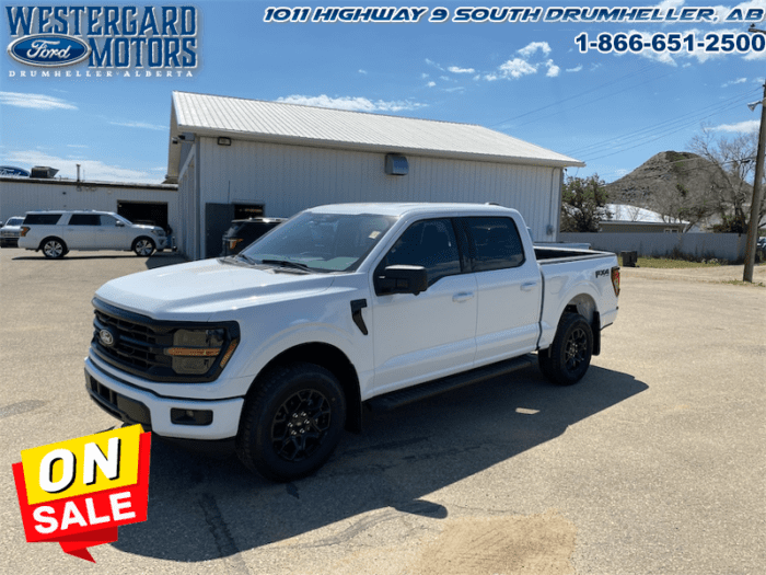 Used Crew Cab 2024 Ford F-150 W3L Oxford White