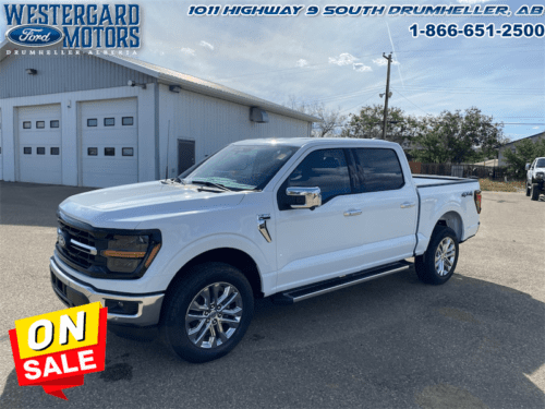 Used Crew Cab 2024 Ford F-150 W3L Agate Black Metallic