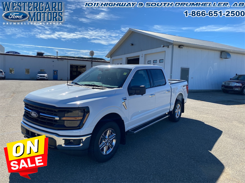 Used Crew Cab 2024 Ford F-150 W3L Oxford White