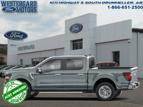 Used Crew Cab 2024 Ford F-150 W3L Carbonized Grey Metallic