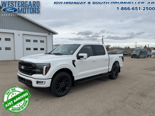 Used Crew Cab 2024 Ford F-150 W5L Star White Tri-Coat