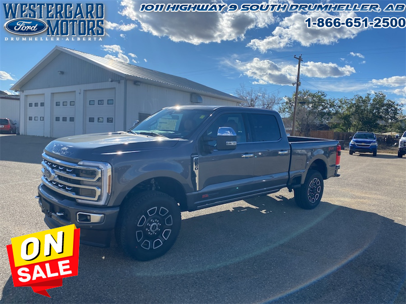 Used Crew Cab 2024 Ford F-350 Super Duty W3B Carbonized Grey Metallic