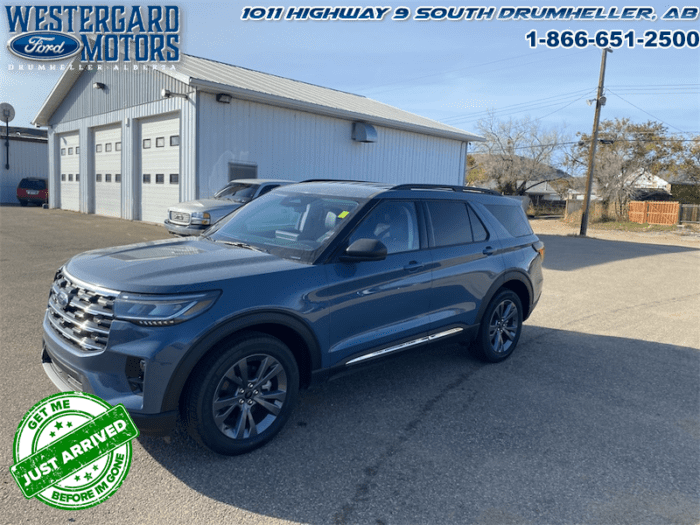 Used SUV 2025 Ford Explorer K8D Vapor Blue Metallic