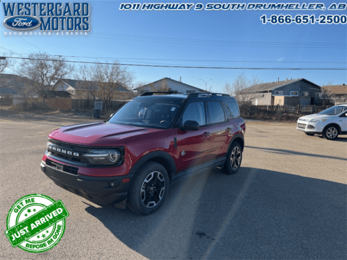 Used SUV 2021 Ford Bronco Sport OUTER BANKS Rapid Red Metallic Tinted Clearcoat