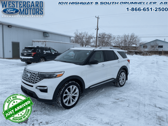 Used SUV 2023 Ford Explorer K8H White