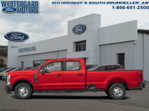 Used Crew Cab 2024 Ford F-250 Super Duty W2B Race Red