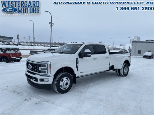 Used Crew Cab 2024 Ford F-350 Super Duty W3D Star White Tri-Coat