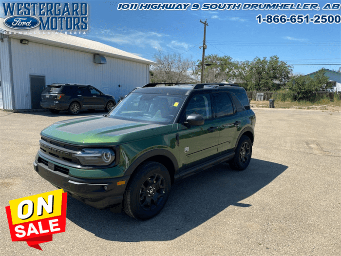 Used SUV 2024 Ford Bronco Sport R9B Eruption Green Metallic