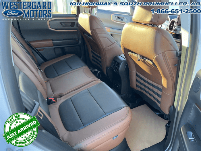 2024 Ford Bronco Sport Badlands  - Leather Seats - Image 13