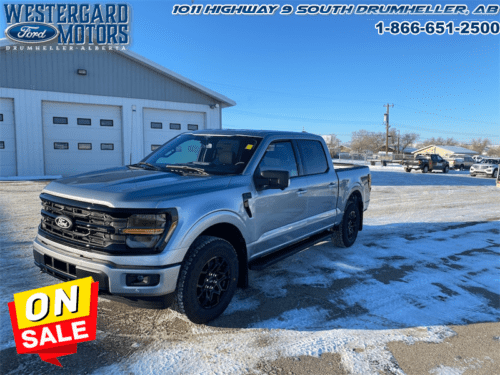 Used Crew Cab 2024 Ford F-150 W3L Iconic Silver Metallic