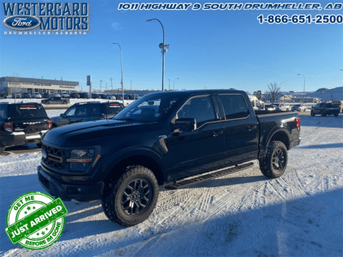 Used Crew Cab 2024 Ford F-150 W4L Agate Black Metallic