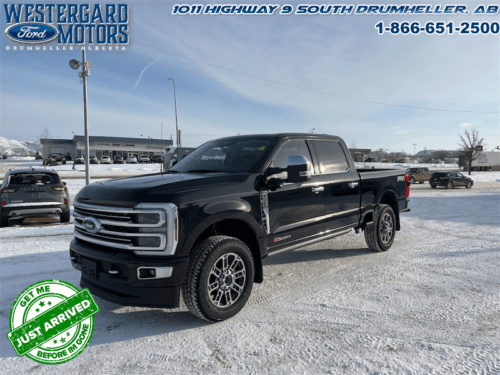 Used Crew Cab 2024 Ford F-350 Super Duty W3B Agate Black Metallic