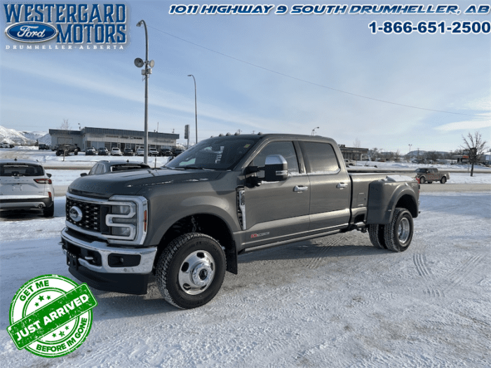 Used Crew Cab 2024 Ford F-350 Super Duty W3D Carbonized Grey Metallic