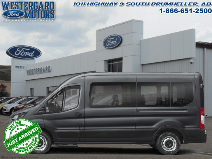 Used Regular Passenger 2024 Ford Transit Passenger Wagon X9C Carbonized Grey Metallic