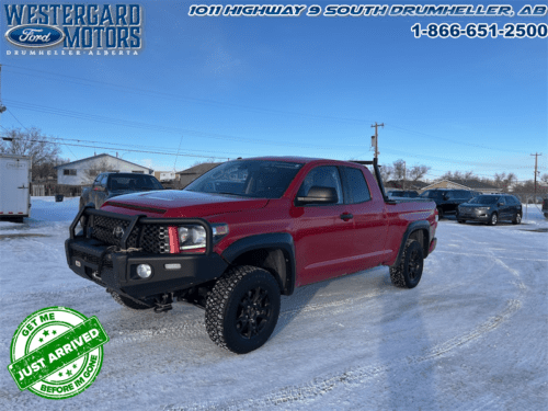 Used Extended/Double Cab 2019 Toyota Tundra SR5 Red