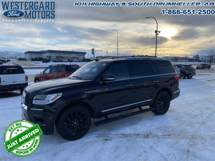 Used SUV 2021 Lincoln Navigator RESERVE Black