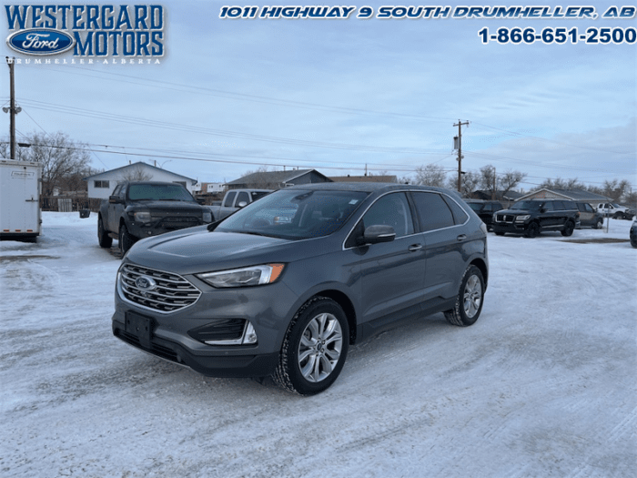 Used SUV 2022 Ford Edge K4K Gray