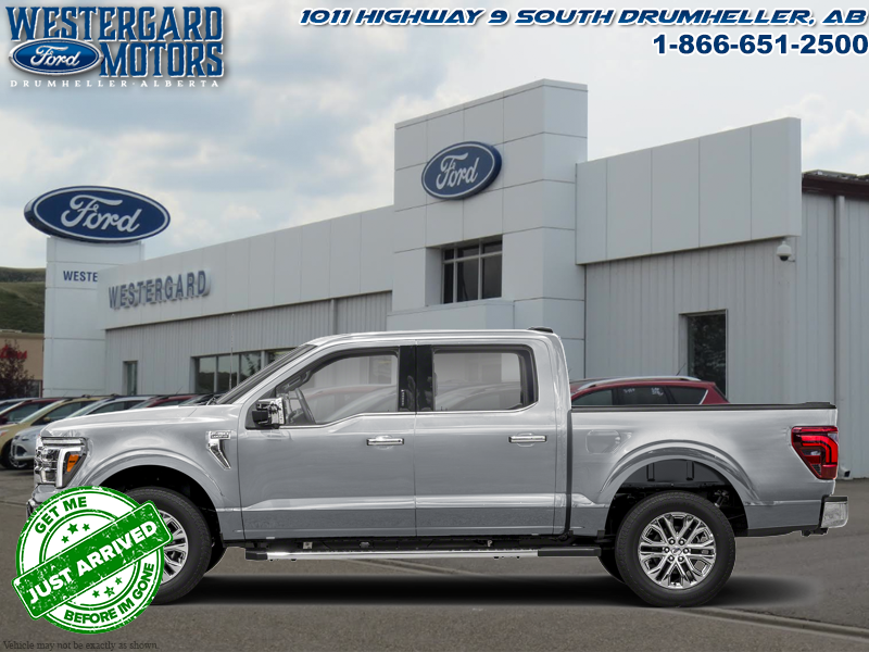 Used Crew Cab 2024 Ford F-150 W5L Iconic Silver Metallic