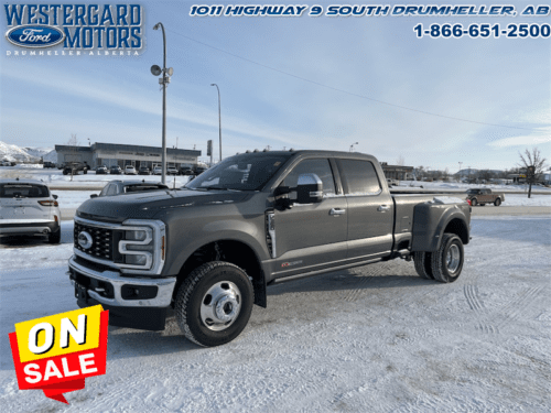 Used Crew Cab 2024 Ford F-350 Super Duty W3D Carbonized Grey Metallic