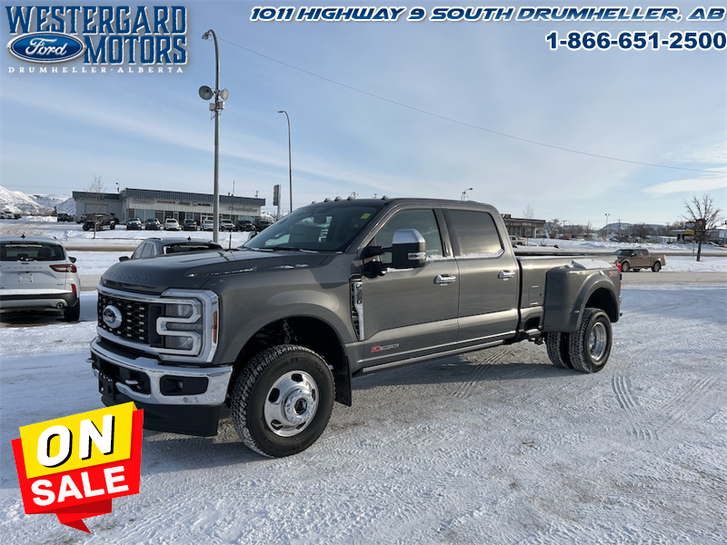 Used Crew Cab 2024 Ford F-350 Super Duty W3D Carbonized Grey Metallic