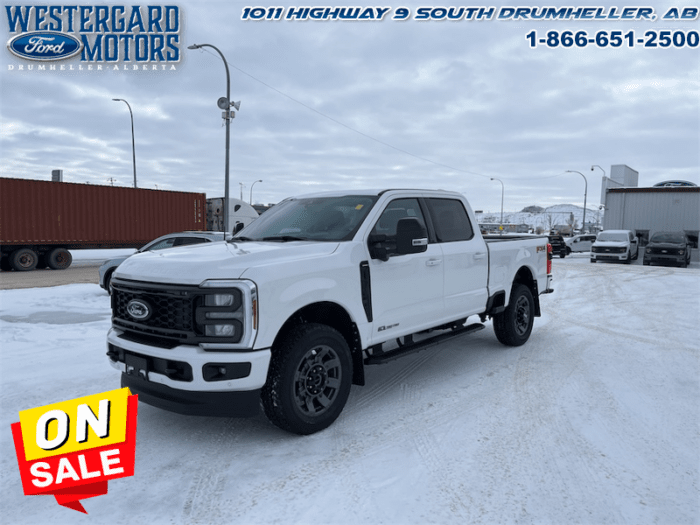 Used Crew Cab 2024 Ford F-350 Super Duty W3B Star White Tri-Coat