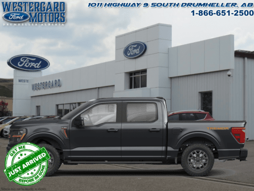 Used Crew Cab 2025 Ford F-150 W4L Agate Black Metallic