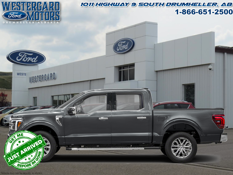 Used Crew Cab 2025 Ford F-150 W5L Carbonized Grey Metallic